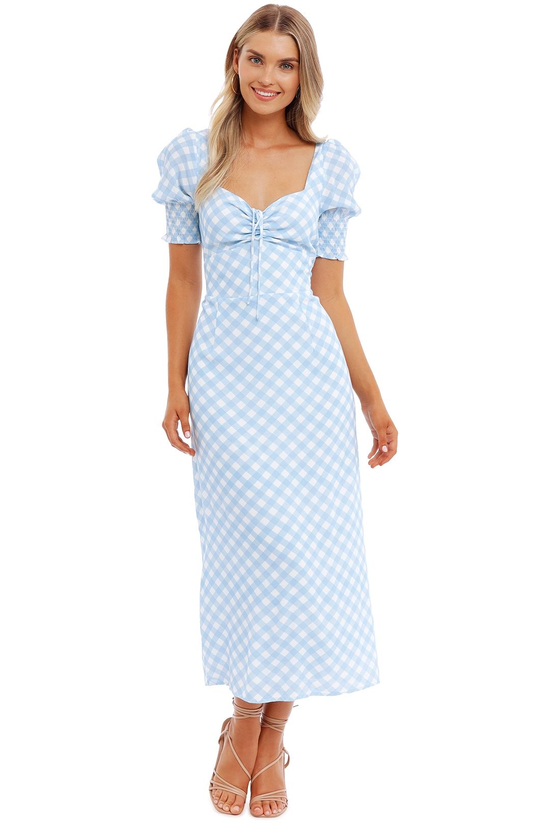 Light blue 2024 holiday dress