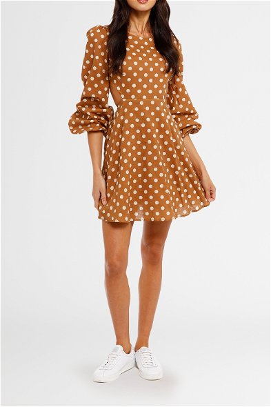 Hire Halcyon Dress in Spot | Charlie Holiday
