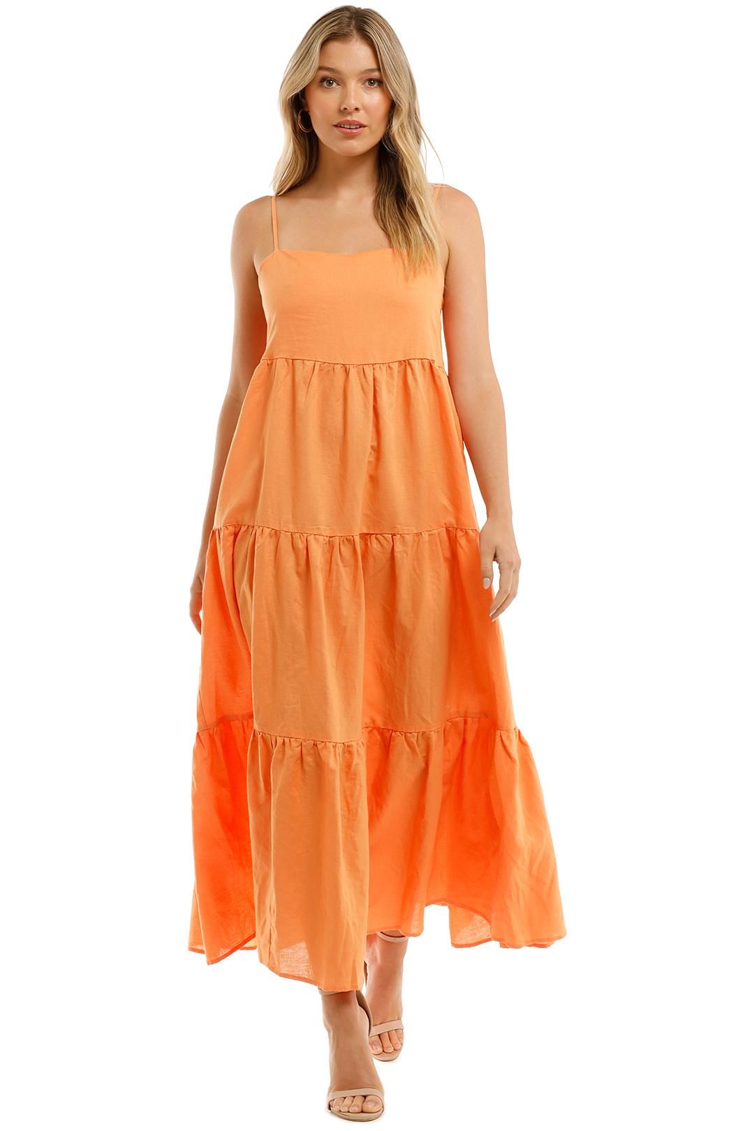 Charlie Holiday Isabella Maxi Papaya