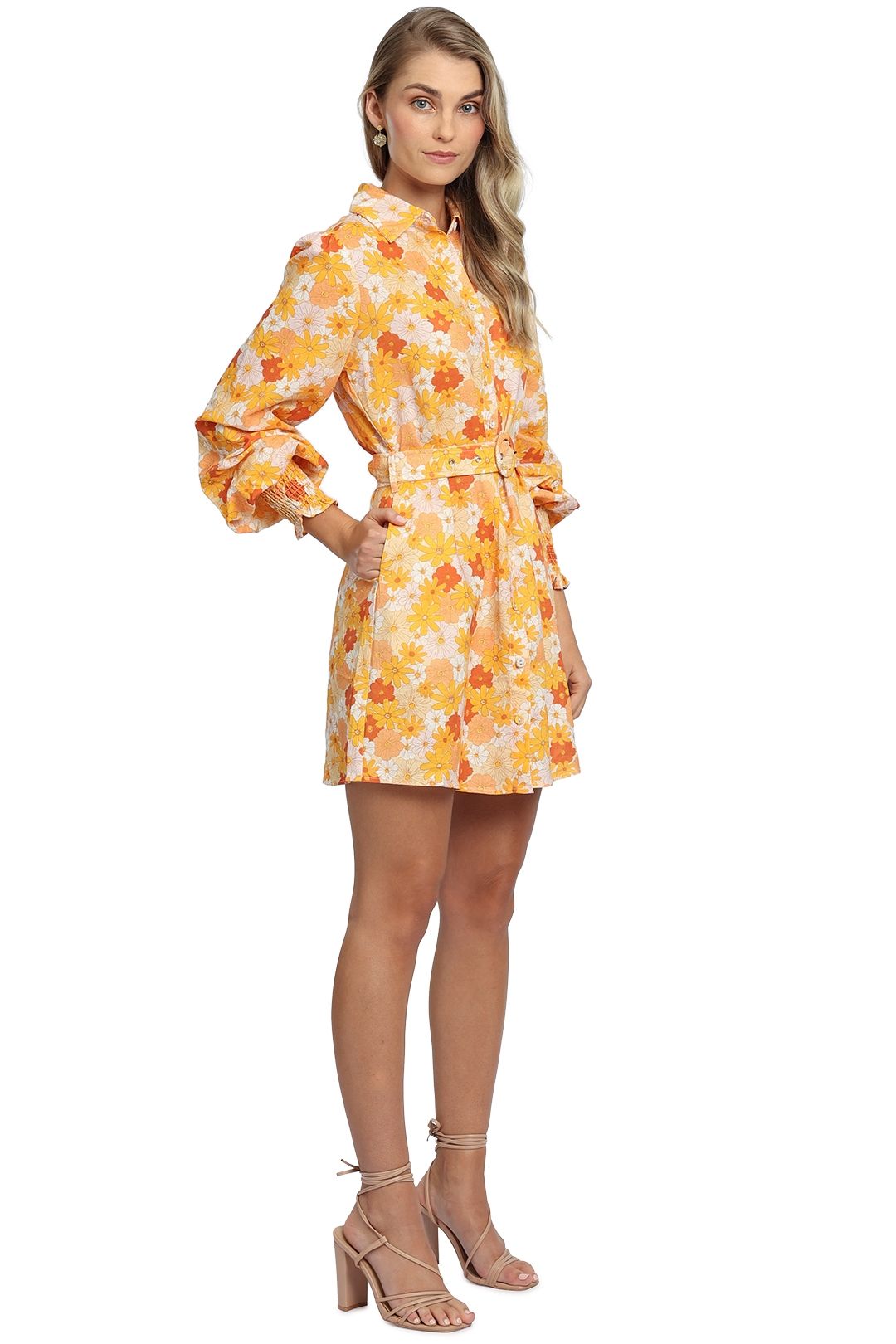 Jagger Dress Seventies Floral