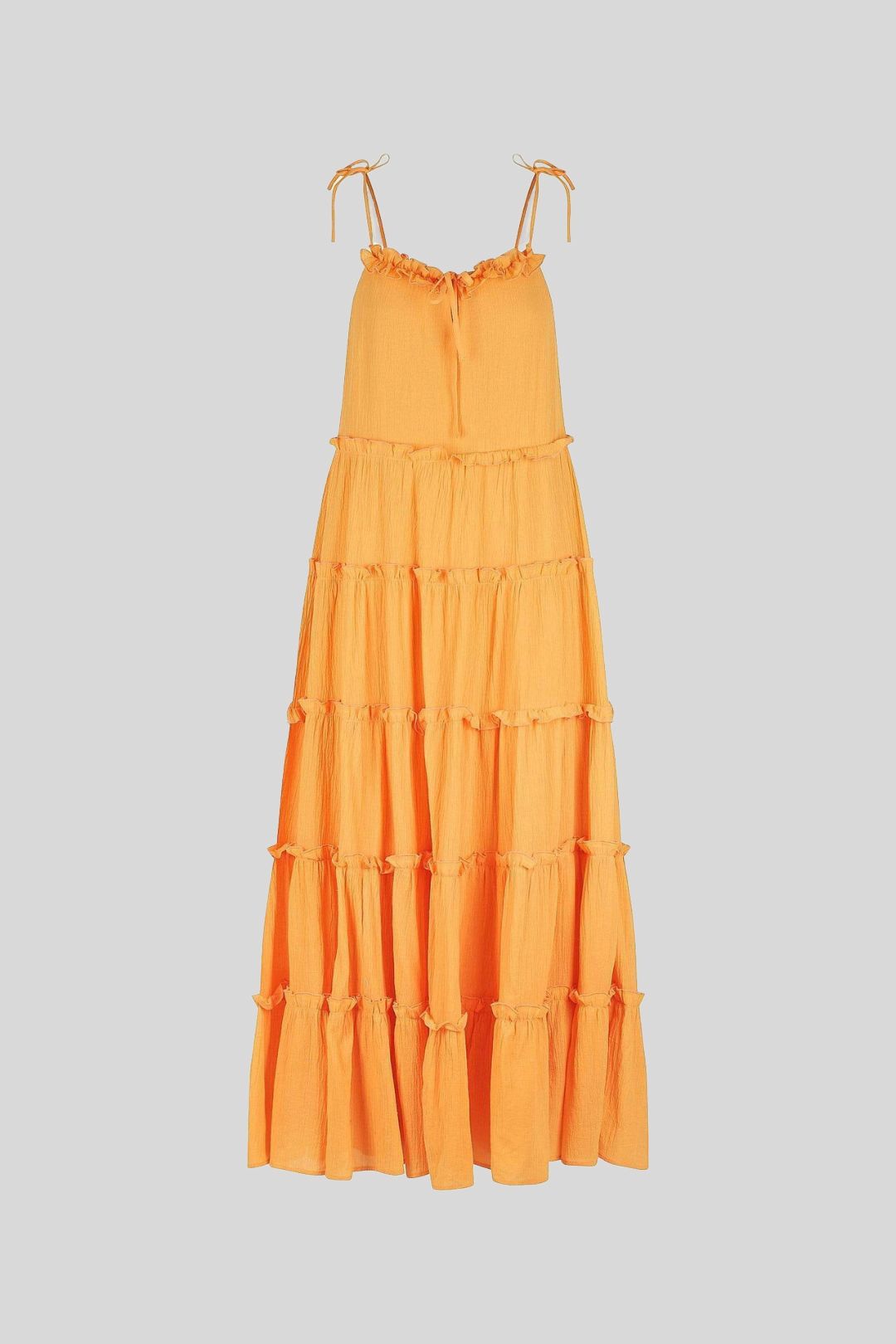 Charlie Holiday - Senorita Orange Maxi Dress