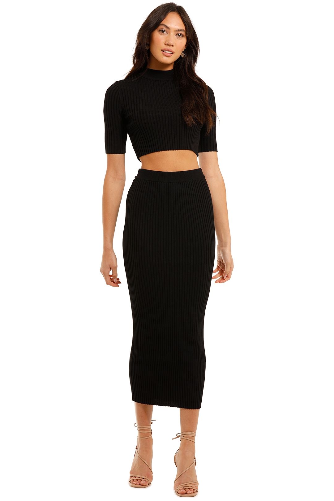 Charlie Holiday Violet Maxi Skirt