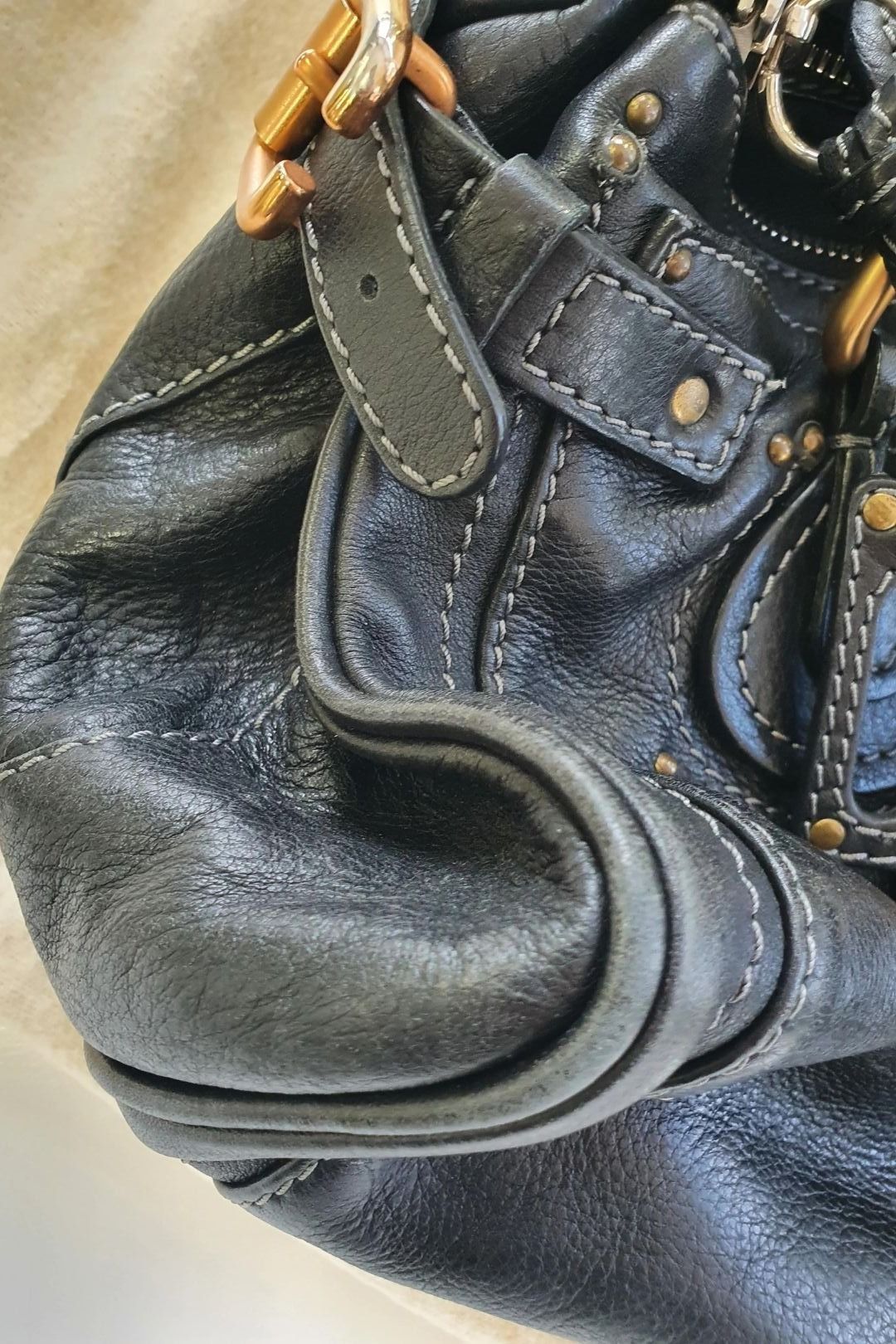 Chloe - Paddington Shoulder Bag Black