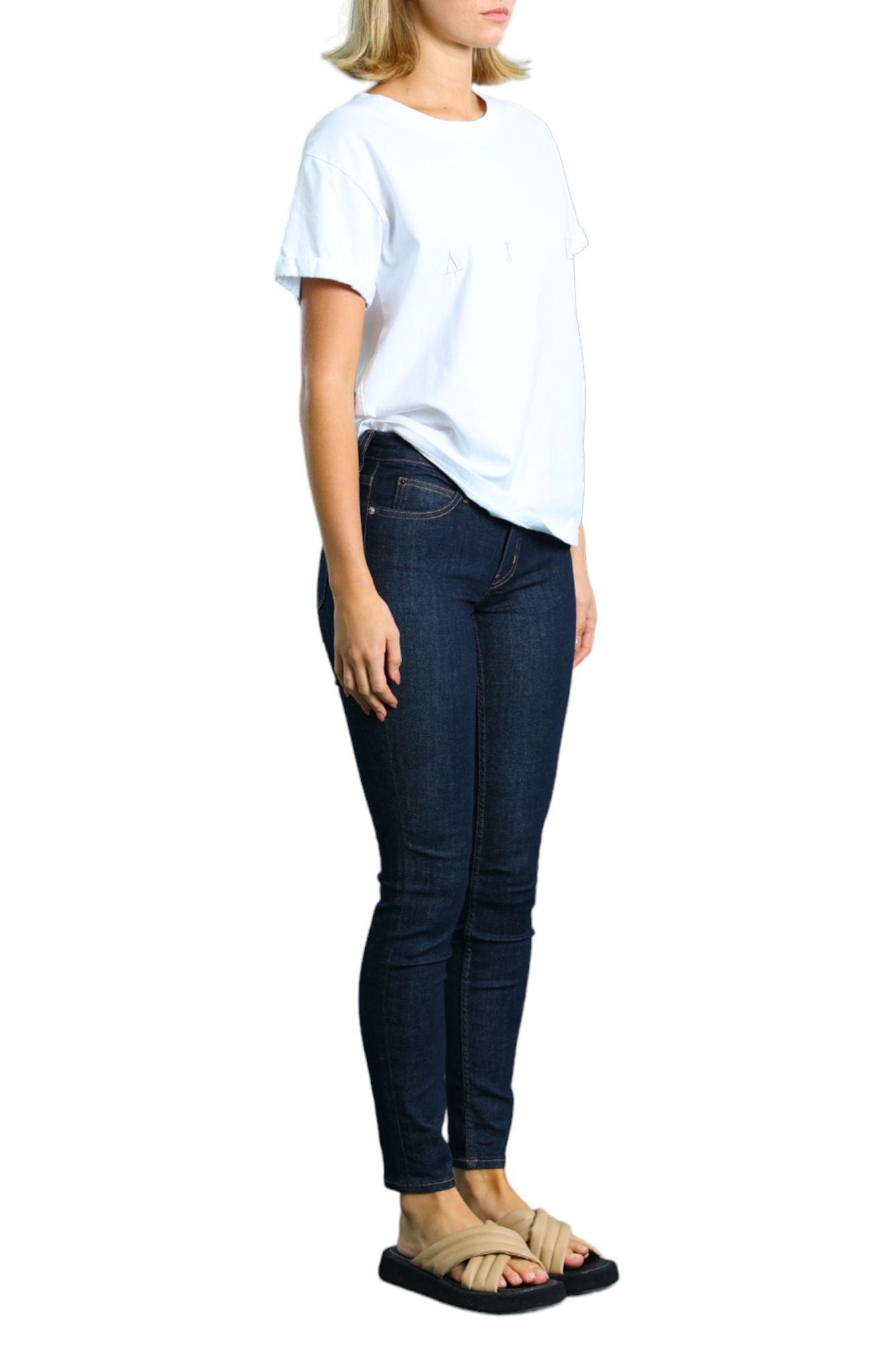 Ckj 010 High Rise Skinny 1by Zz003 Black
