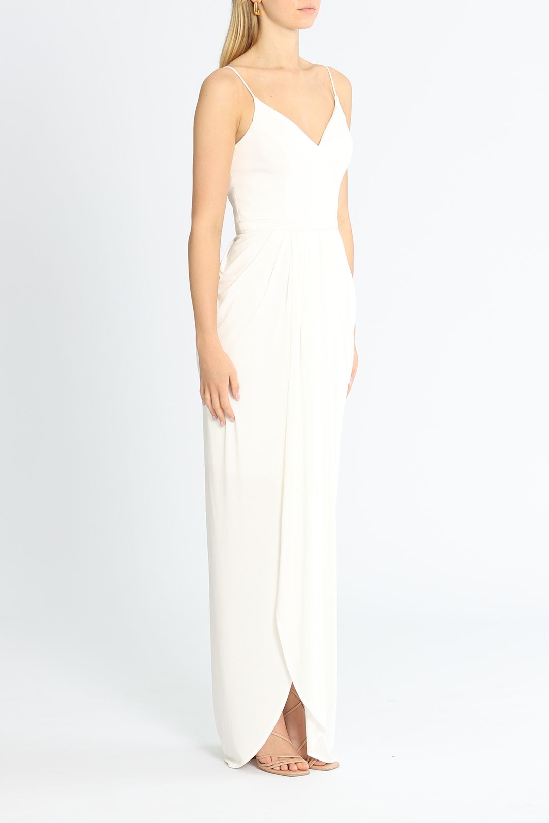 Claire Gown Vintage White Floorlength