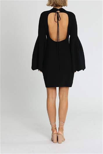 black clea dress Likely Clea Cut-out Midi-dress main image 0