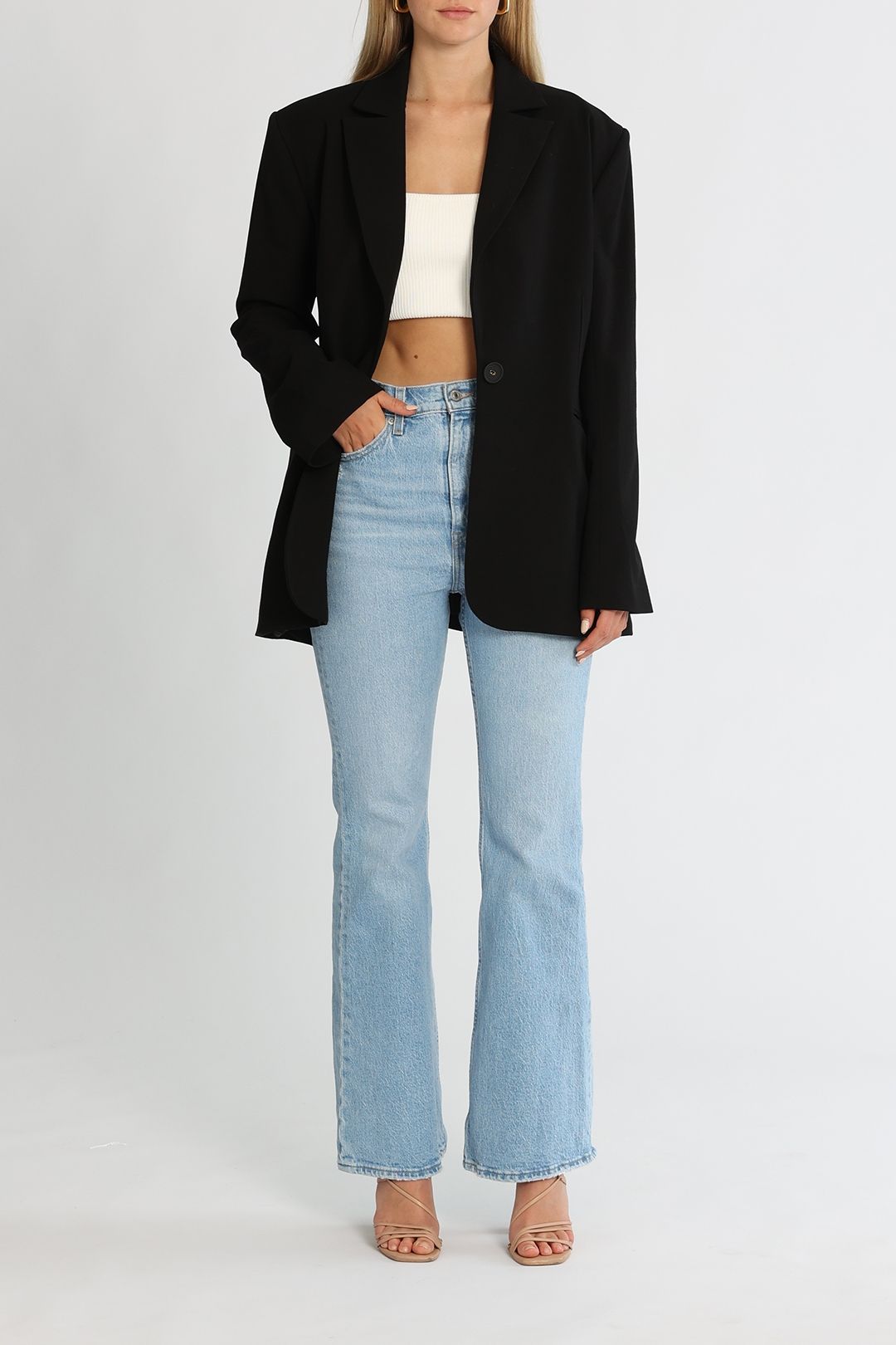 Clea Paloma Blazer Black