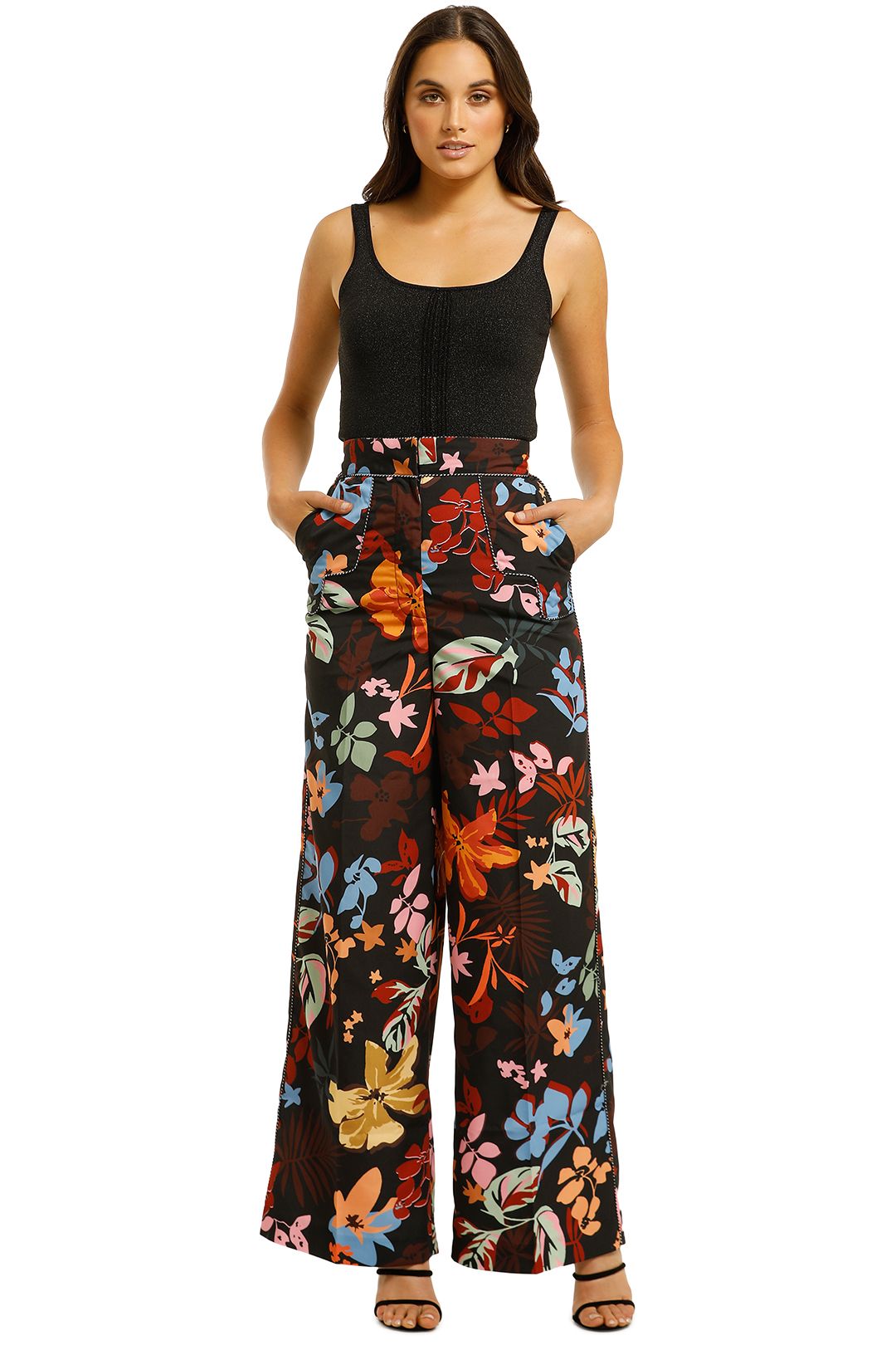 CMEO-Collective-Origin-Pant-Black-Abstract-Floral-Front