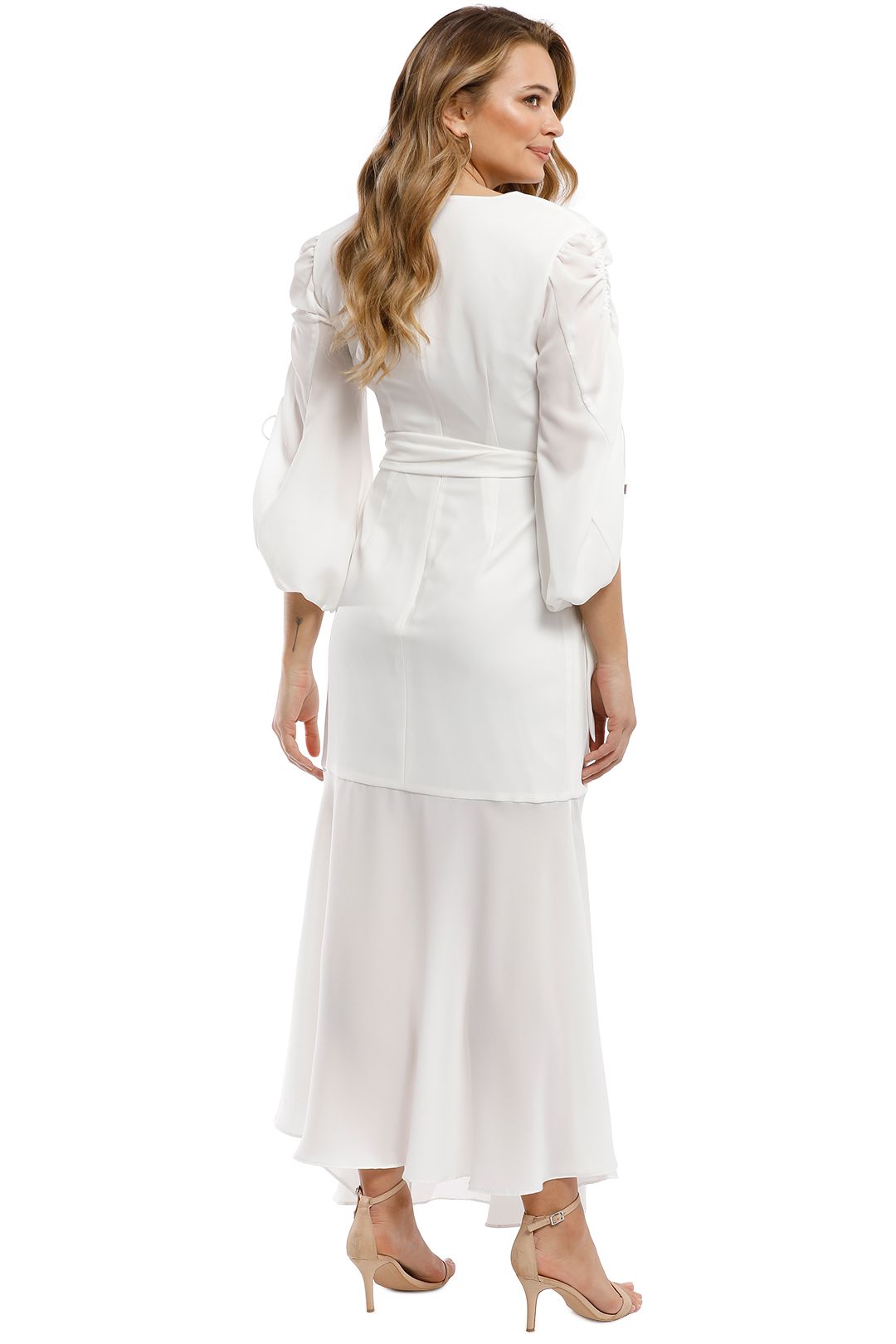 CMEO Collective - Favours Gown - Ivory - Back