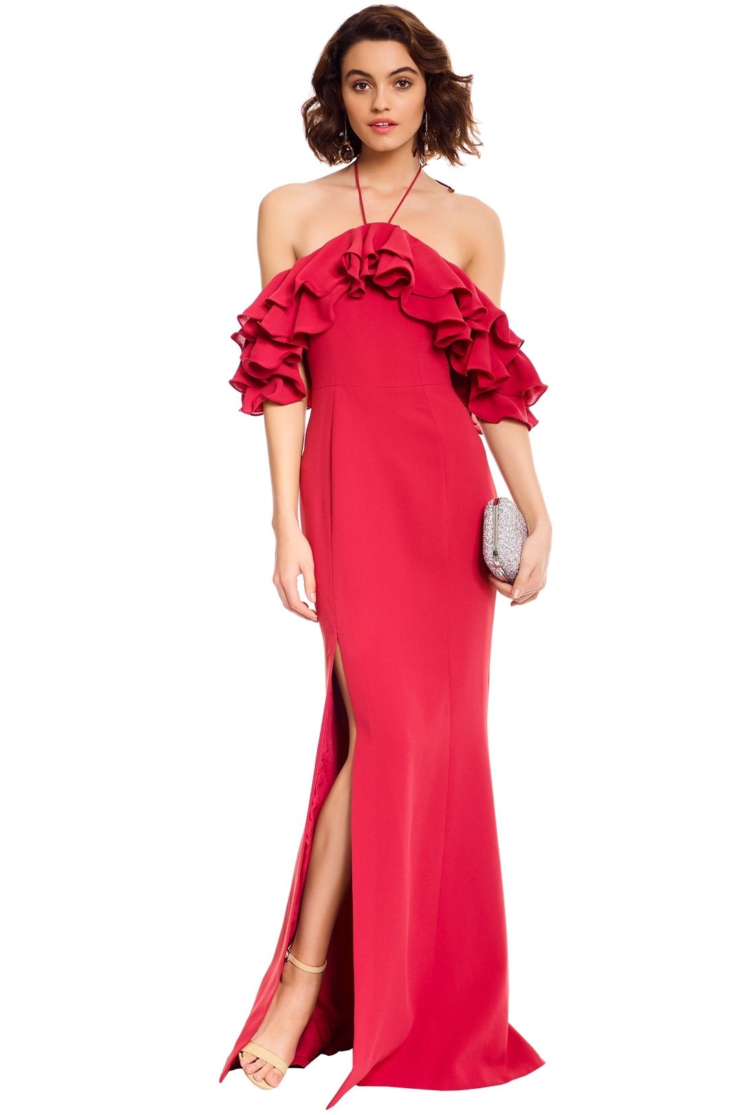 open lace back dress Okhai 