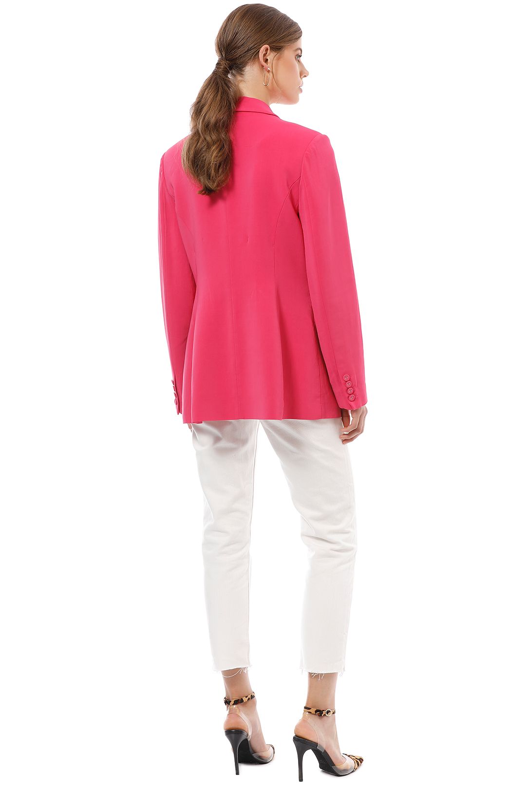CMEO Collective - Own Light Blazer - Pink - Back