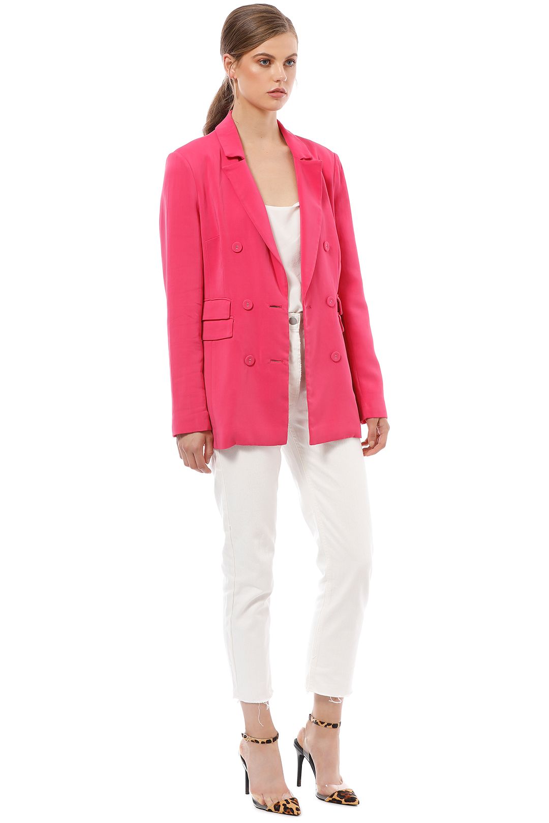 CMEO Collective - Own Light Blazer - Pink - Side