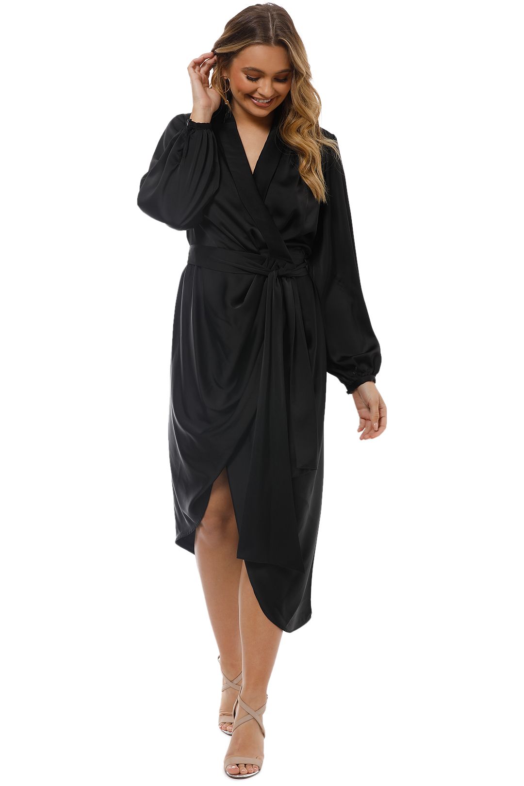 c meo collective sectional midi dress Rent C/MEO Collective