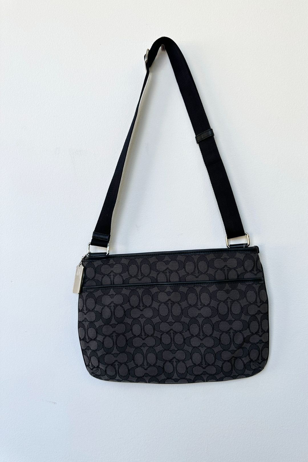 Coach Black Signature Crossbody Bag