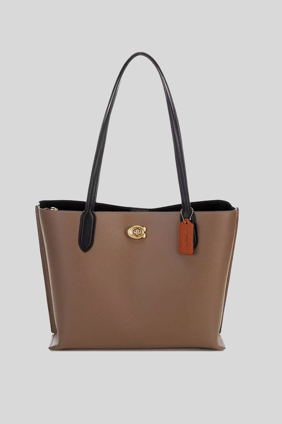 Coach Leather Willow Tote in Brown 