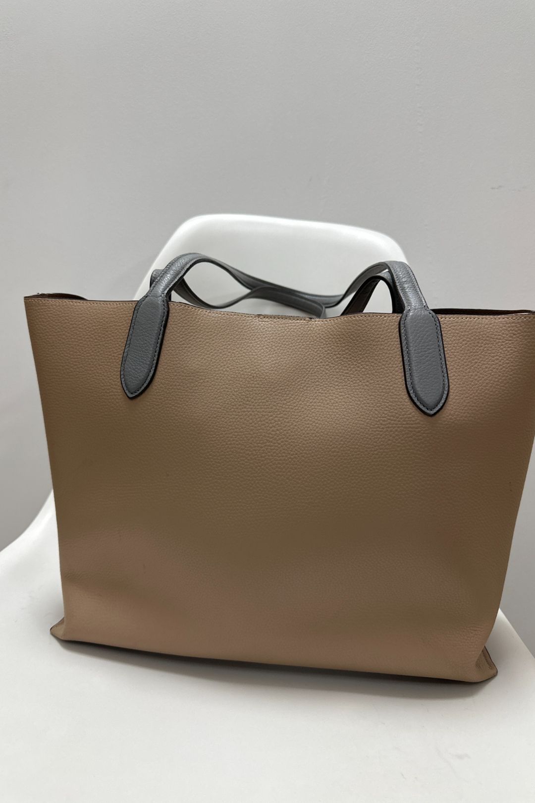 Coach Leather Willow Tote in Brown