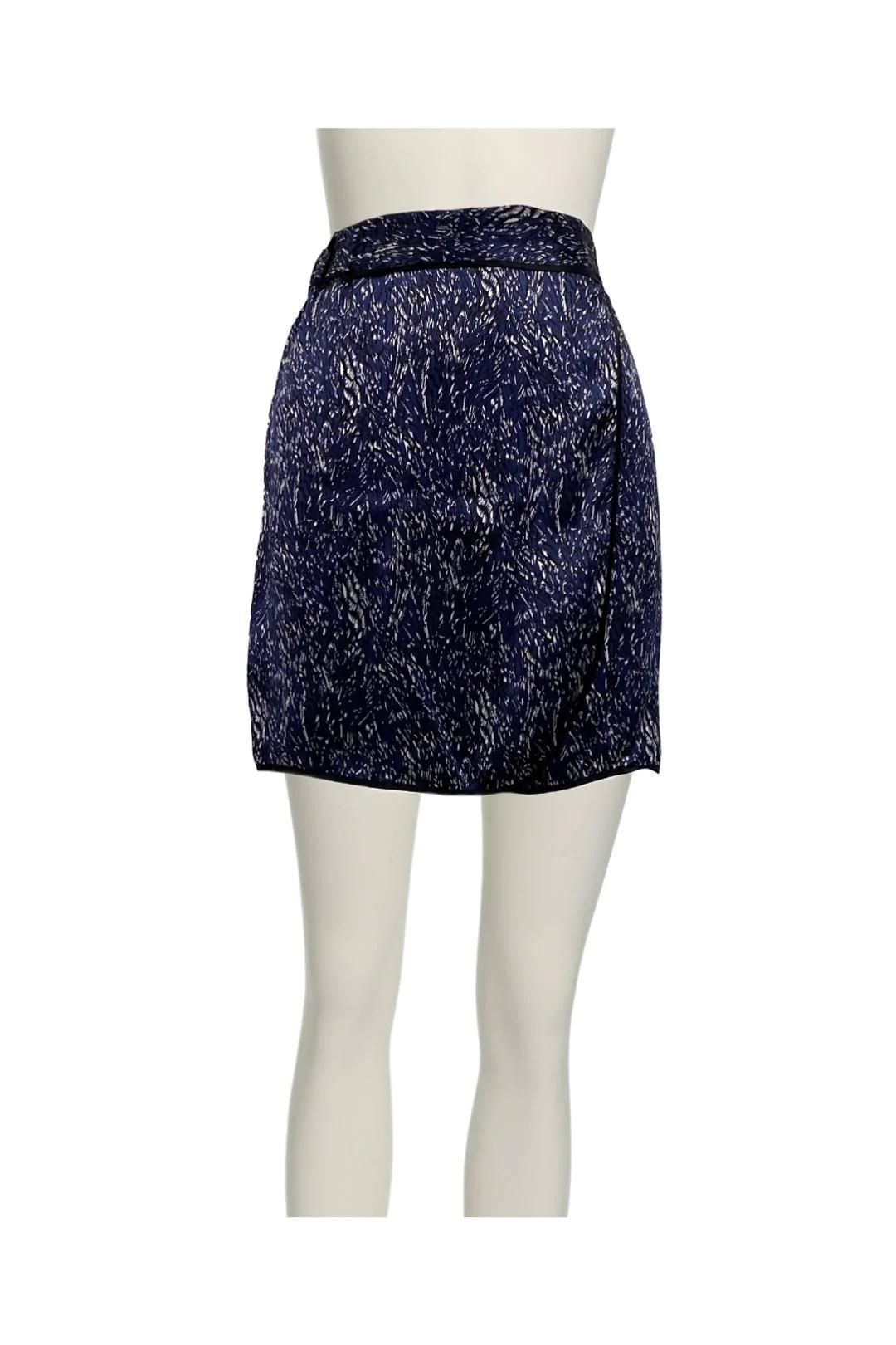 Comptoir des cotonniers - Rabriel Print Blue Mini Skirt