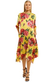 Cooper-By-Trelise-Cooper-Forever-Long-Dress-Yellow-Front