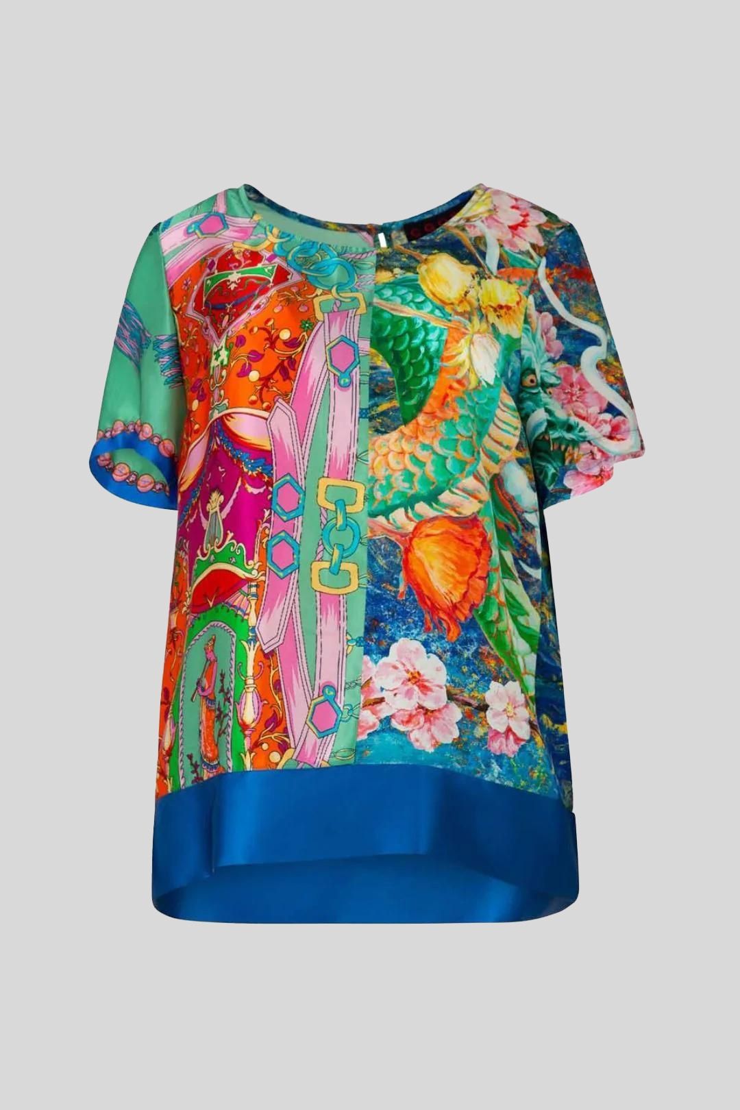 Cooper St - Best Of Both Worlds Silk Top