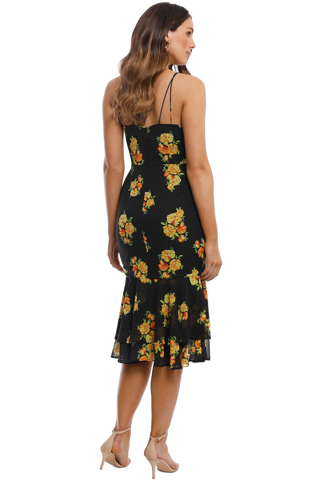 knee length dresses for ladies Women's Cinnamon Midi Dress main image 1