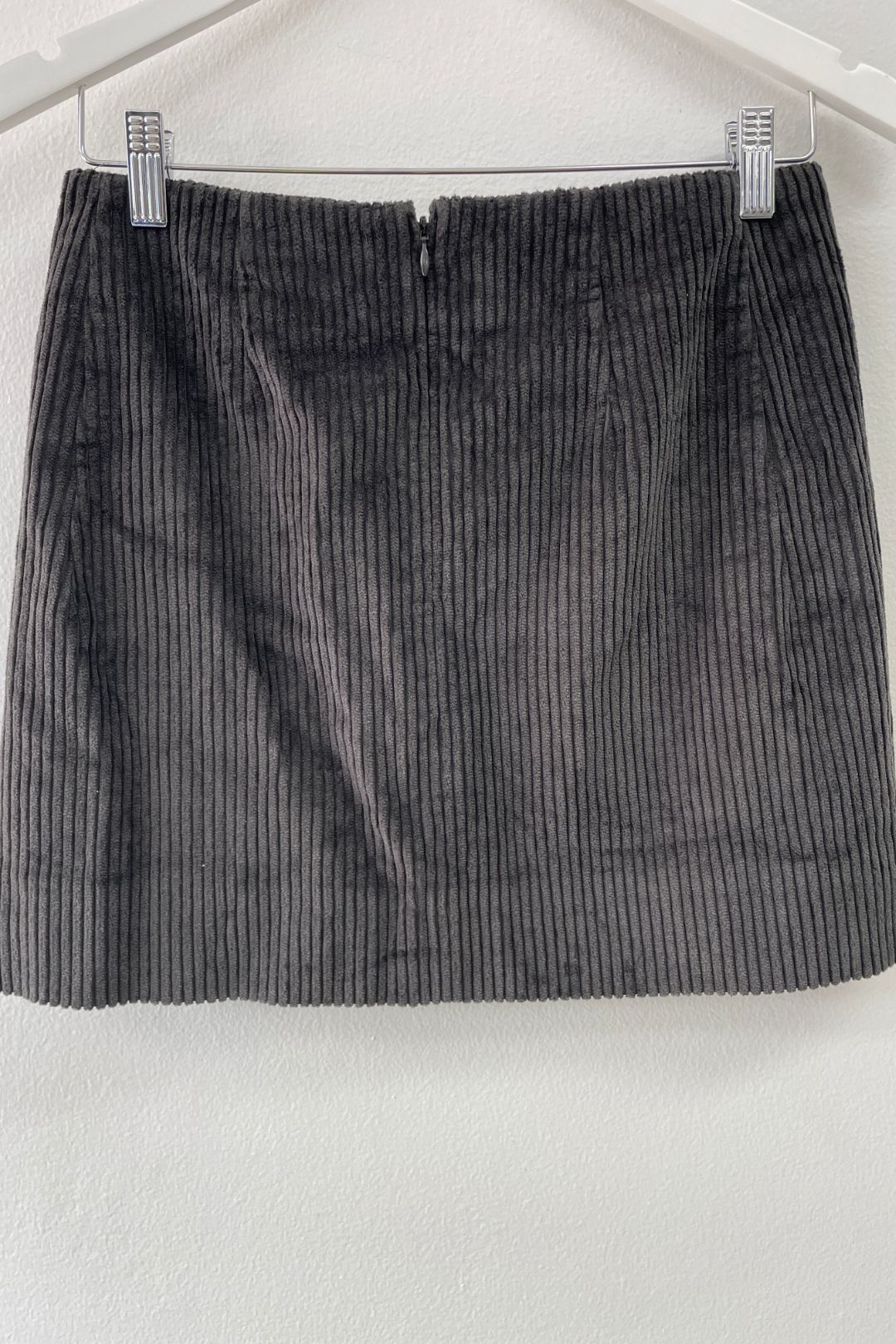 COS - Corduroy Black Mini Skirt