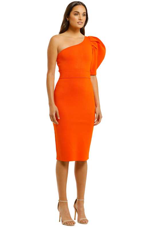 open lace back dress Clea Dress - Orange, AU/UK 8