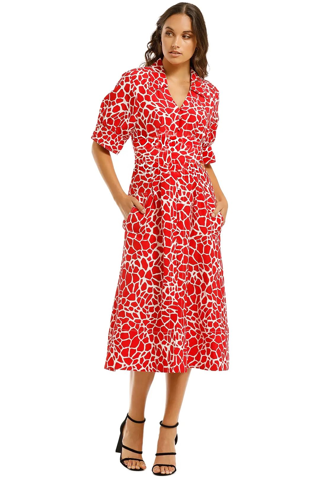 chinese dress ladies Roade Arnela Sand Linen Wrap Dress Organic Clothing Spain – The Fairnest main image 1