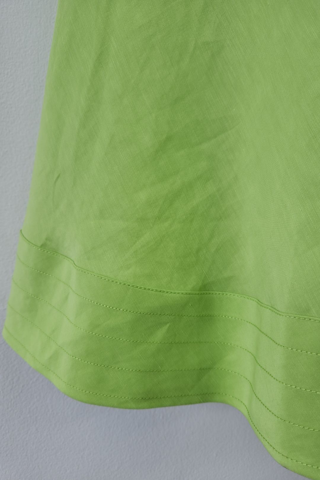Buy Green Stitch Detail Maxi Skirt | Country road | GlamCorner