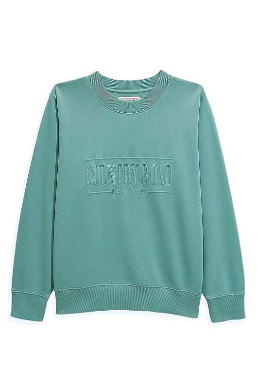 Logo Sweat Blue Country Road Jumper Light Blue Country Road Baby