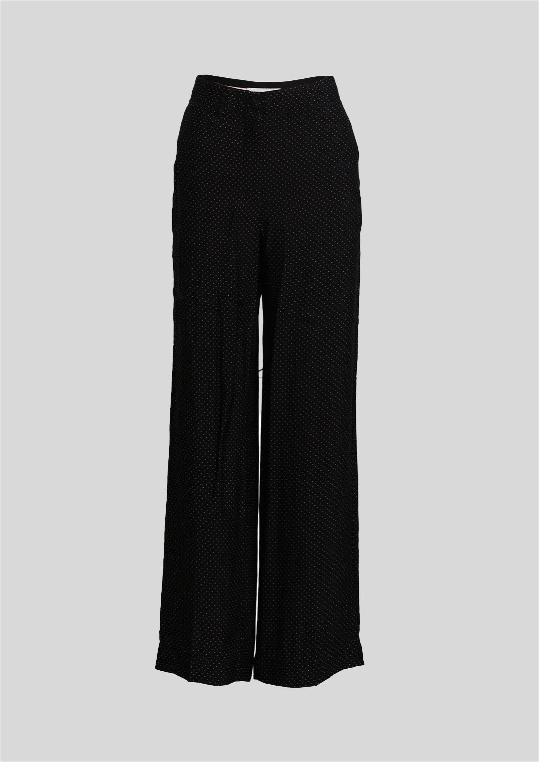 Polka Dot Silk Wide Leg Pant main image 0