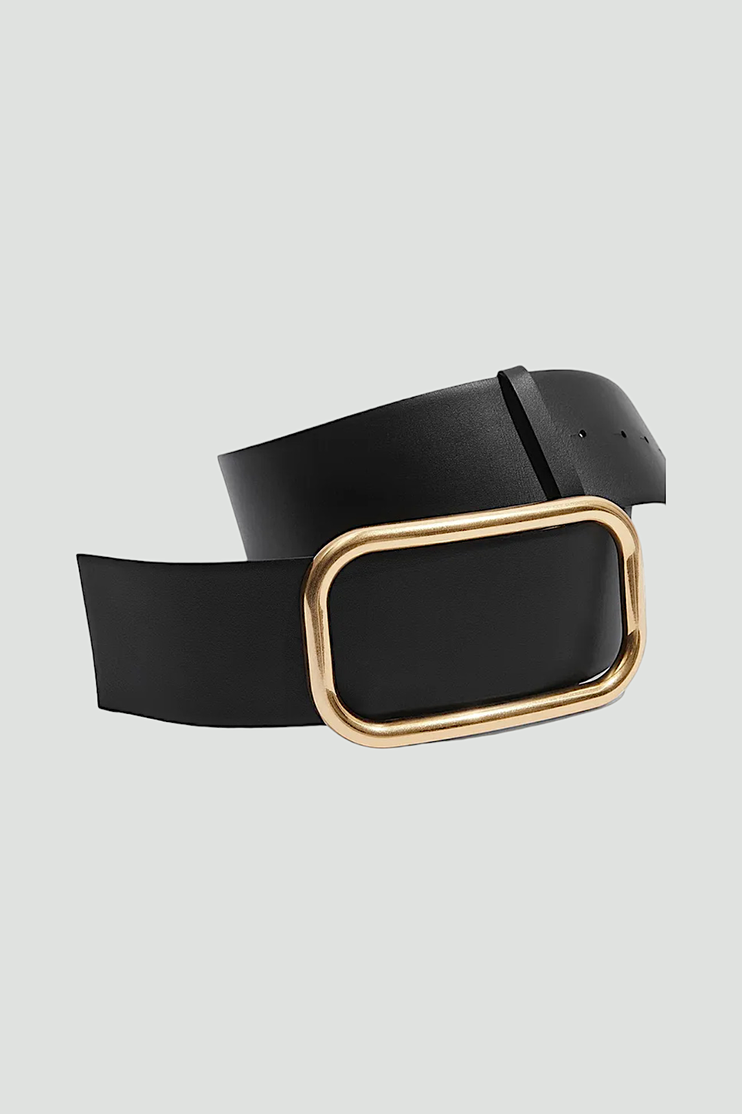 Country Road Reversible Wide Waist Belt with Gold Buckle