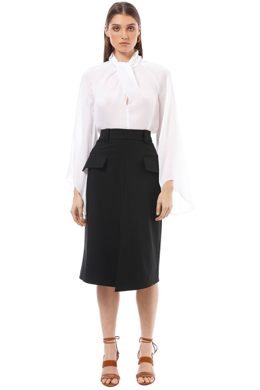 Double split skirt witchery best sale