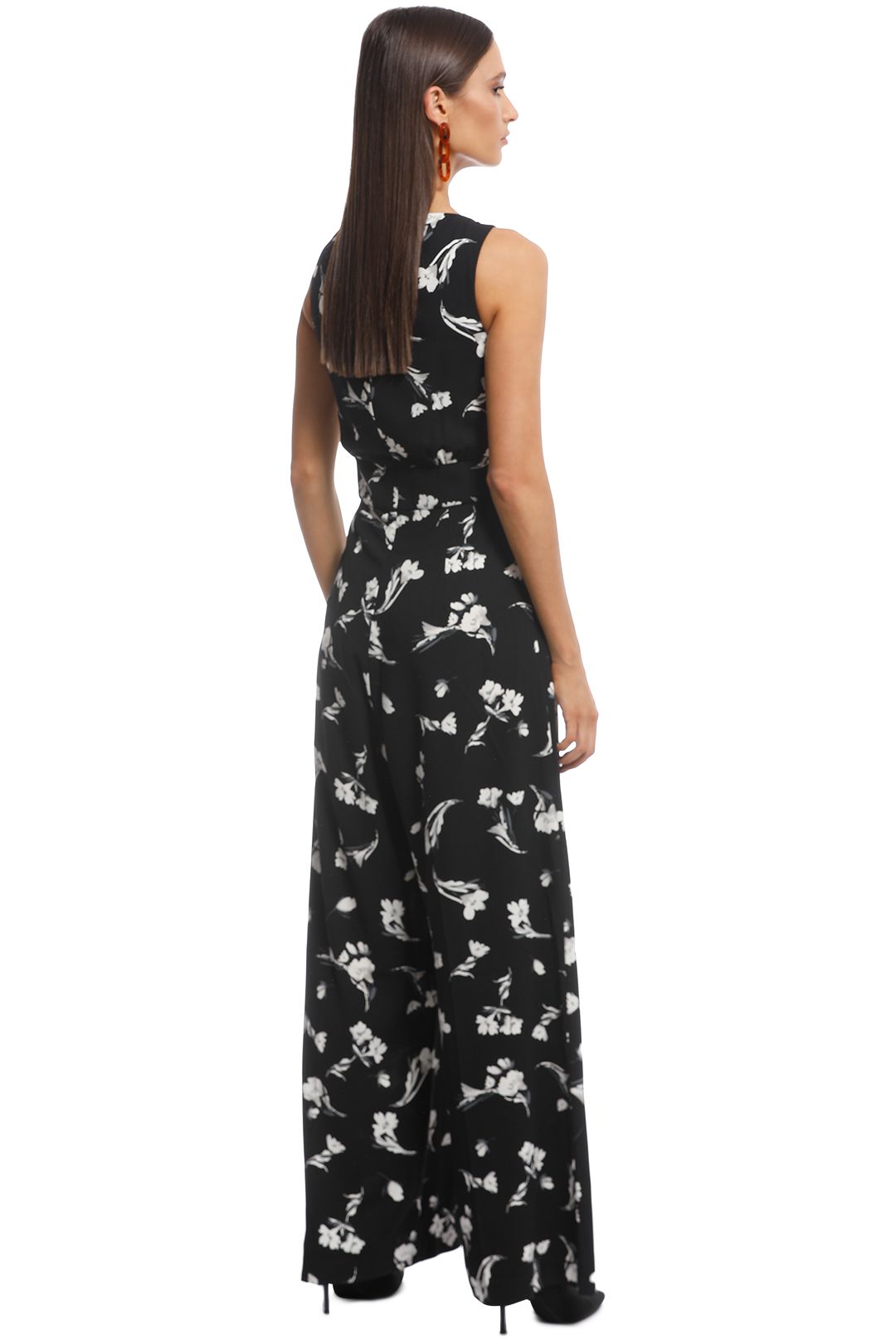 Tonal Floral Jumpsuit by Cue for Hire GlamCorner