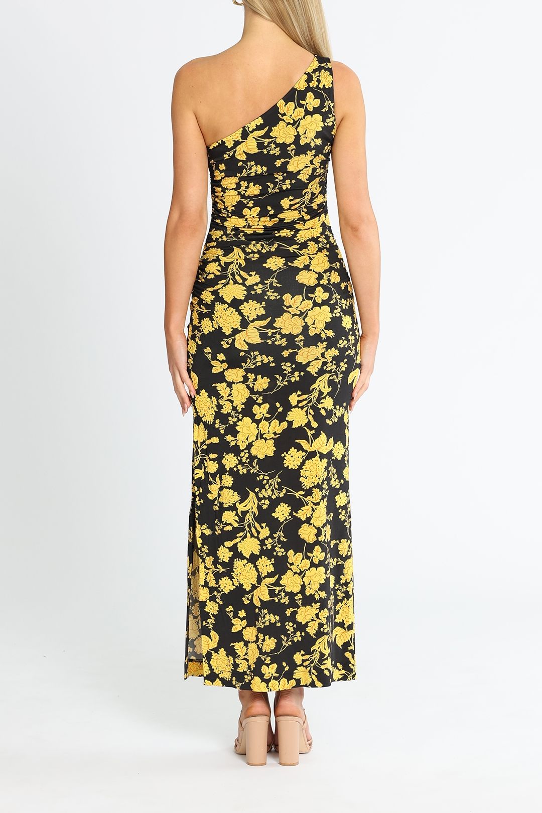 Cue shop yellow dress