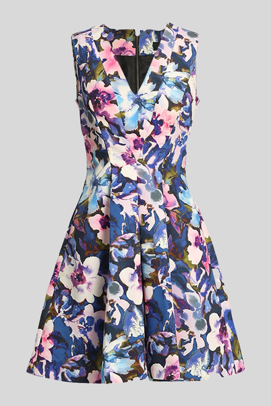 Cue Floral Sleeveless Mini Dress