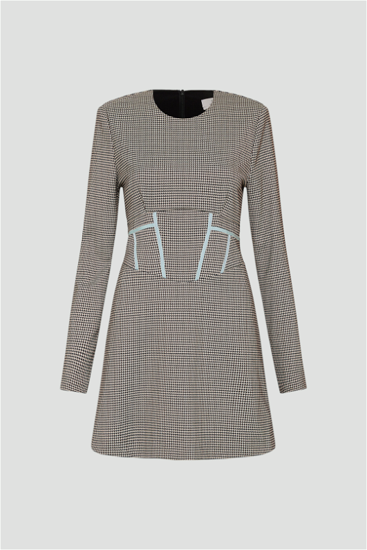 Cue store gingham dress