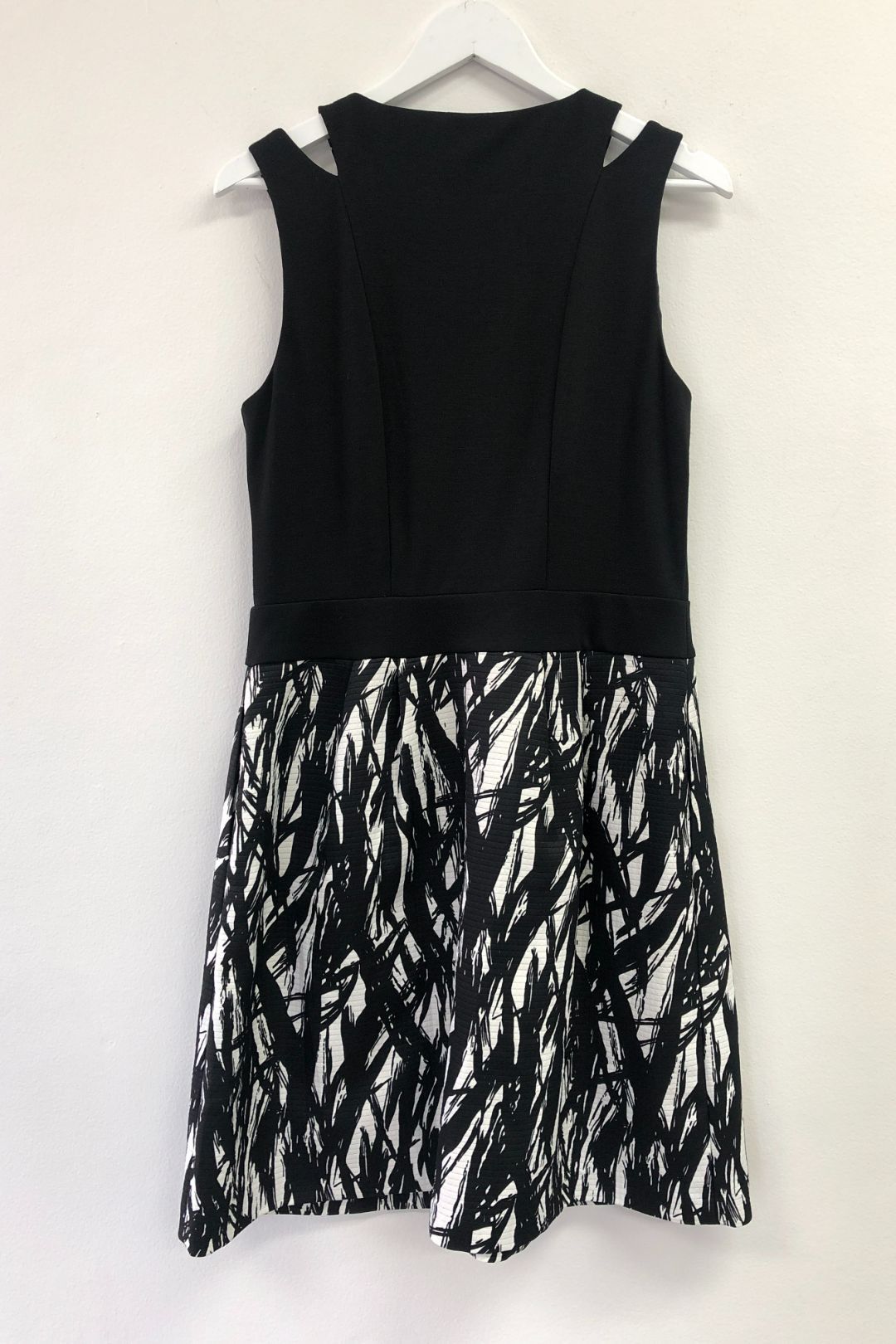 Cue black and white on sale dress