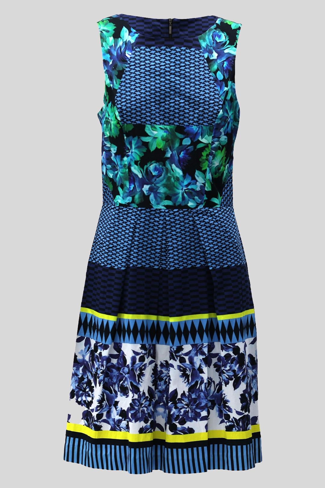 Buy Summer Floral Sleeveless Dress Cue In The City GlamCorner