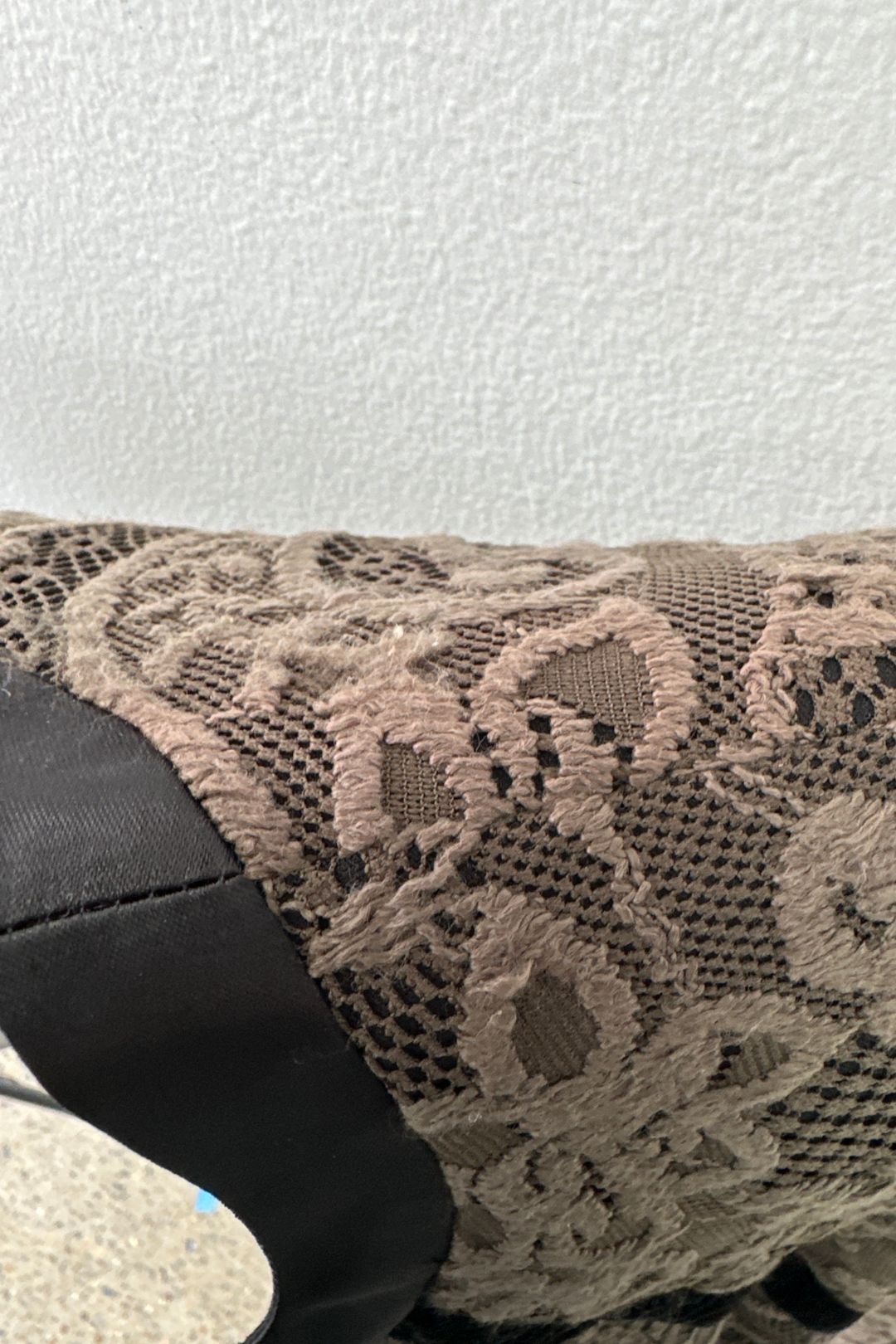 Cue - Khaki Lace Bolero Jacket