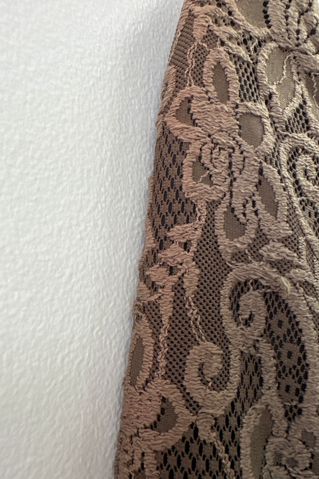 Cue - Khaki Lace Bolero Jacket