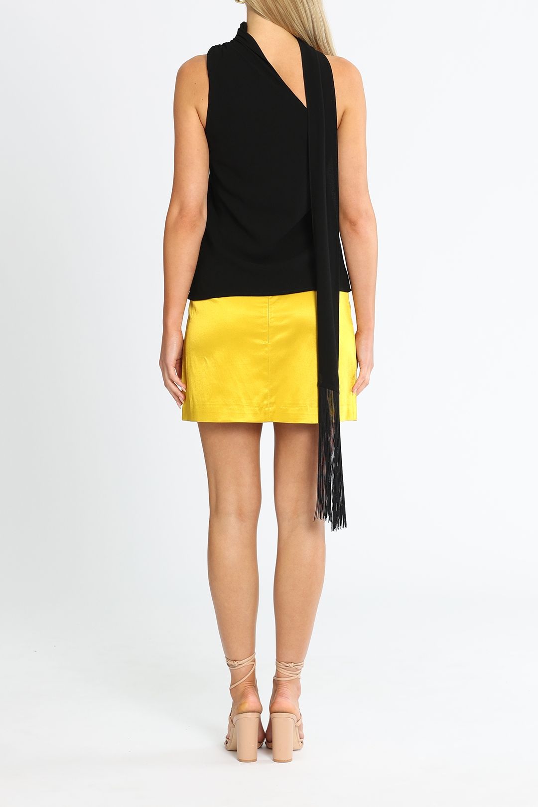 Cue Scarf Neck Top Relaxed Fit