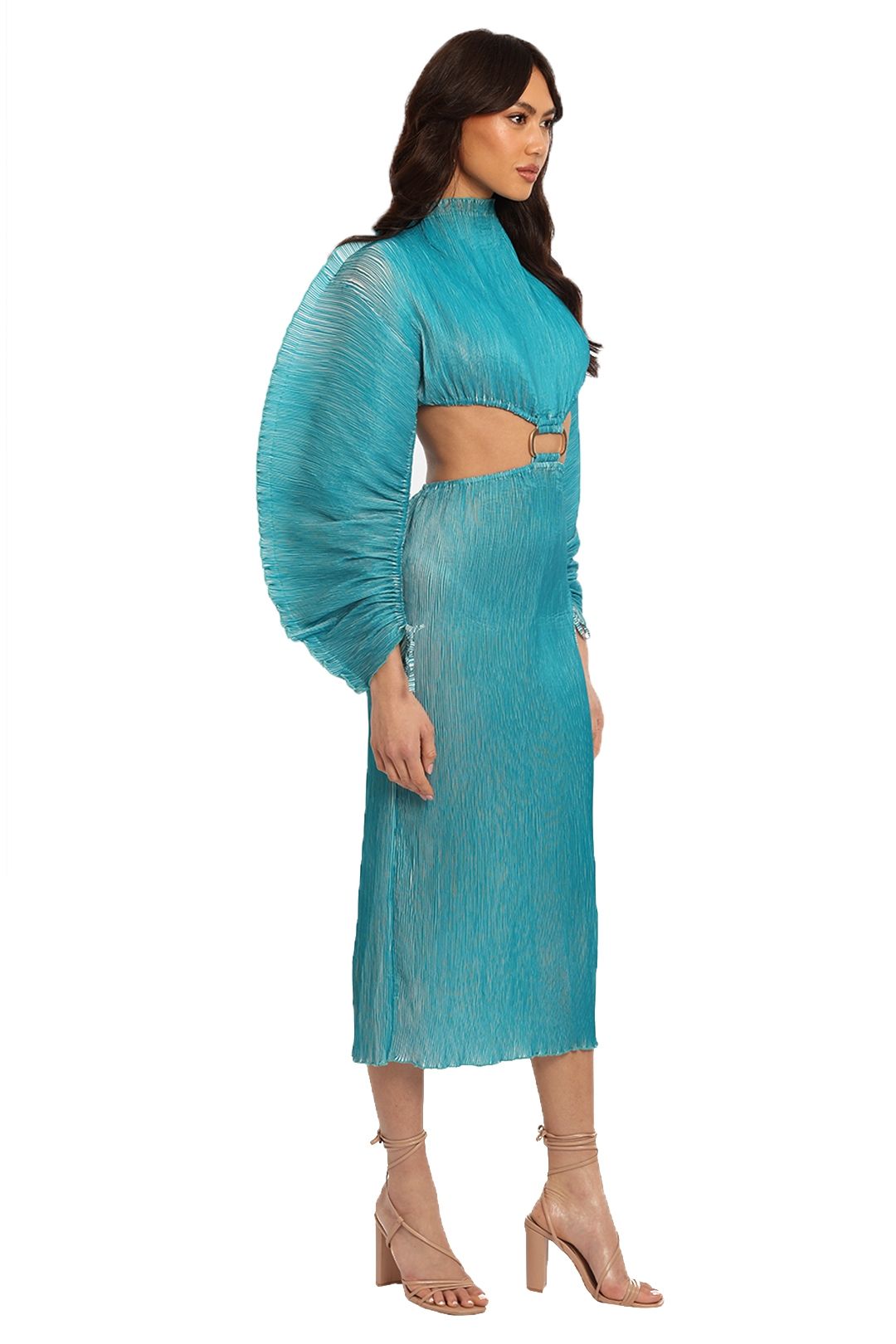 Cult Gaia Akilah Midi Dress plaids