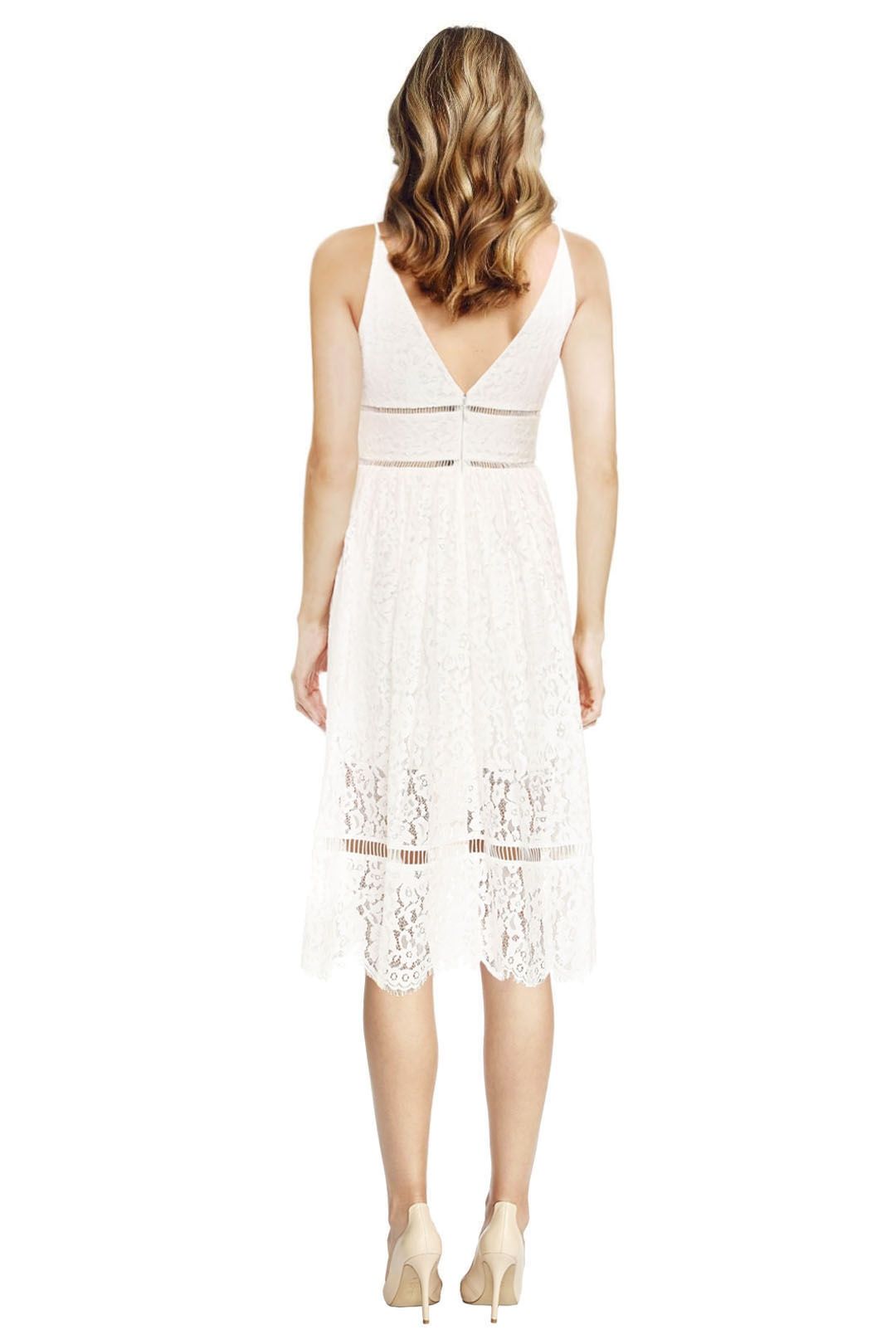 Boutique corded lace pleated skater deals dress