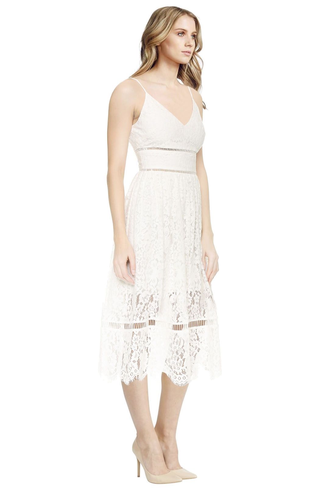 Lace Midi Dress by Cynthia Rowley for Rent | GlamCorner