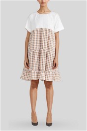 Brave and True Clementine Dress in Gingham