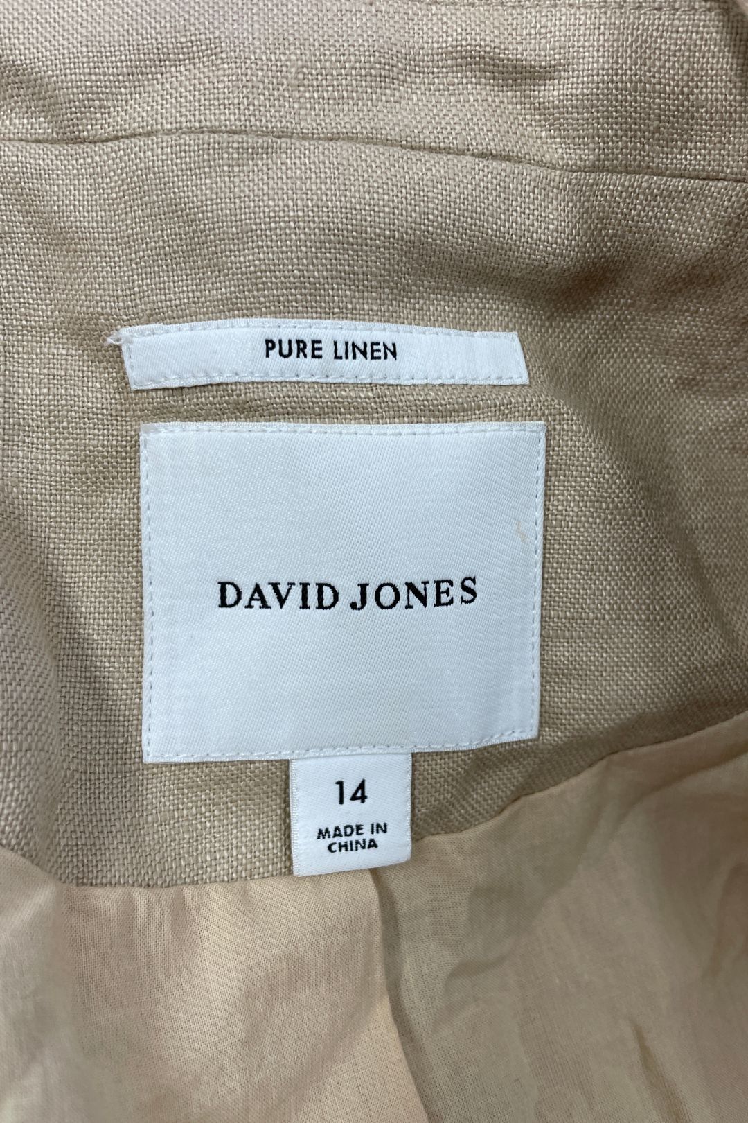 David Jones - Cream Tailored Blazer