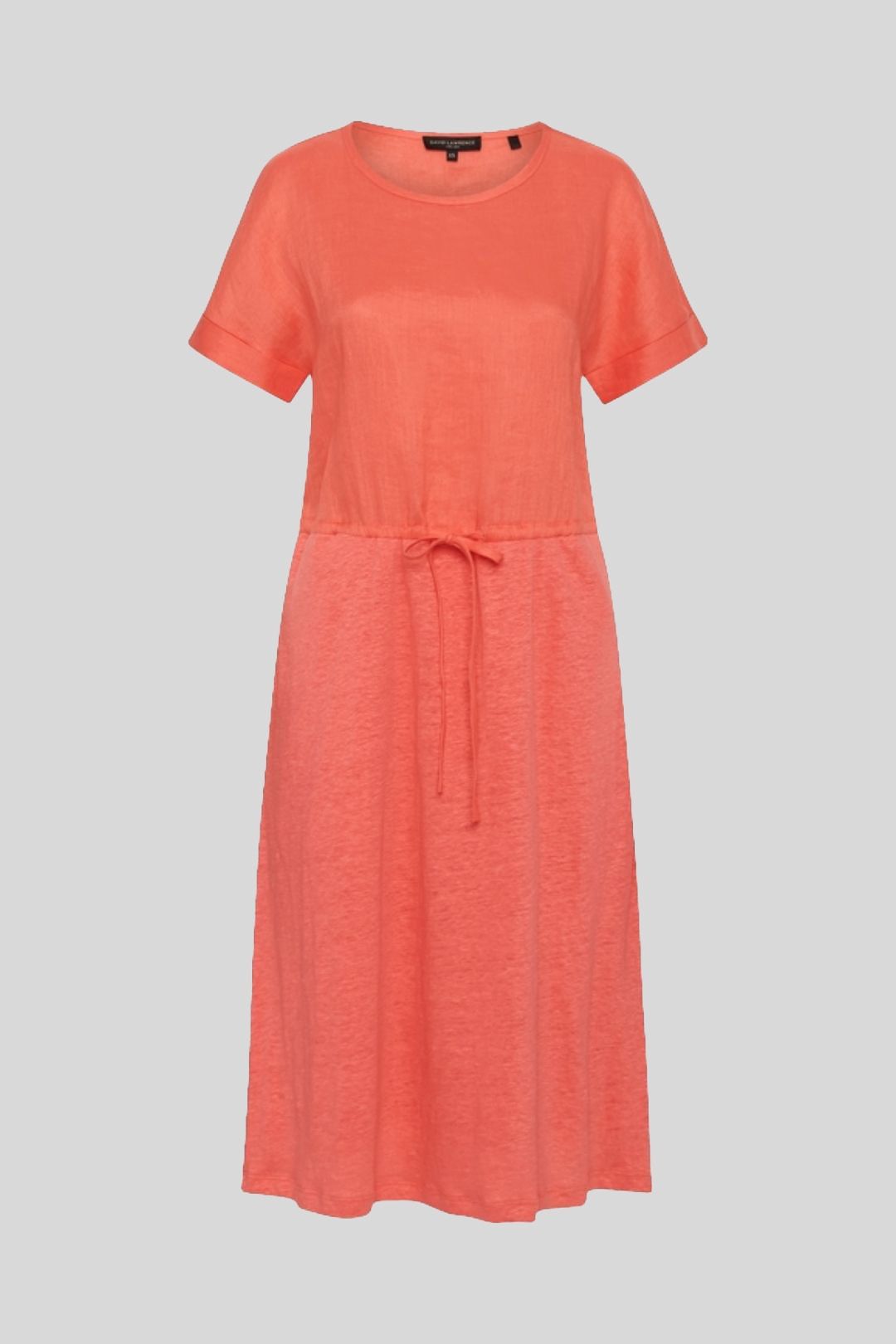 David Lawrence - Melissa Mix Media Dress Red