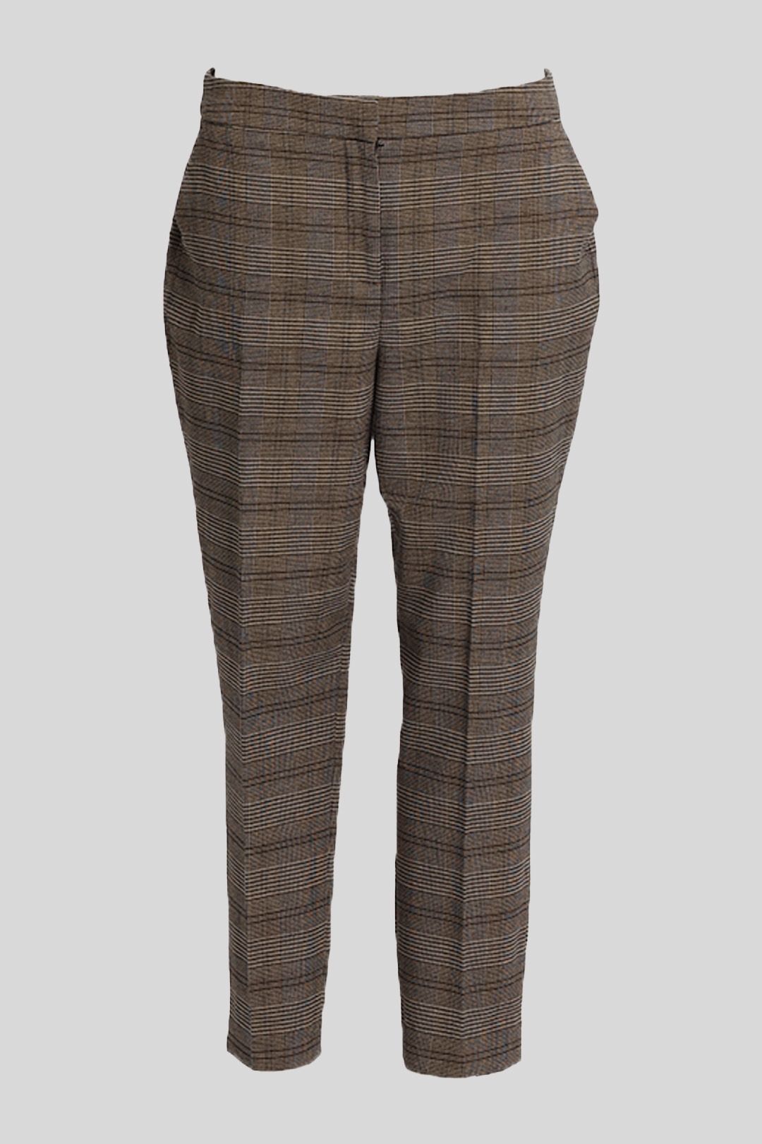 Plaid tapered pants top