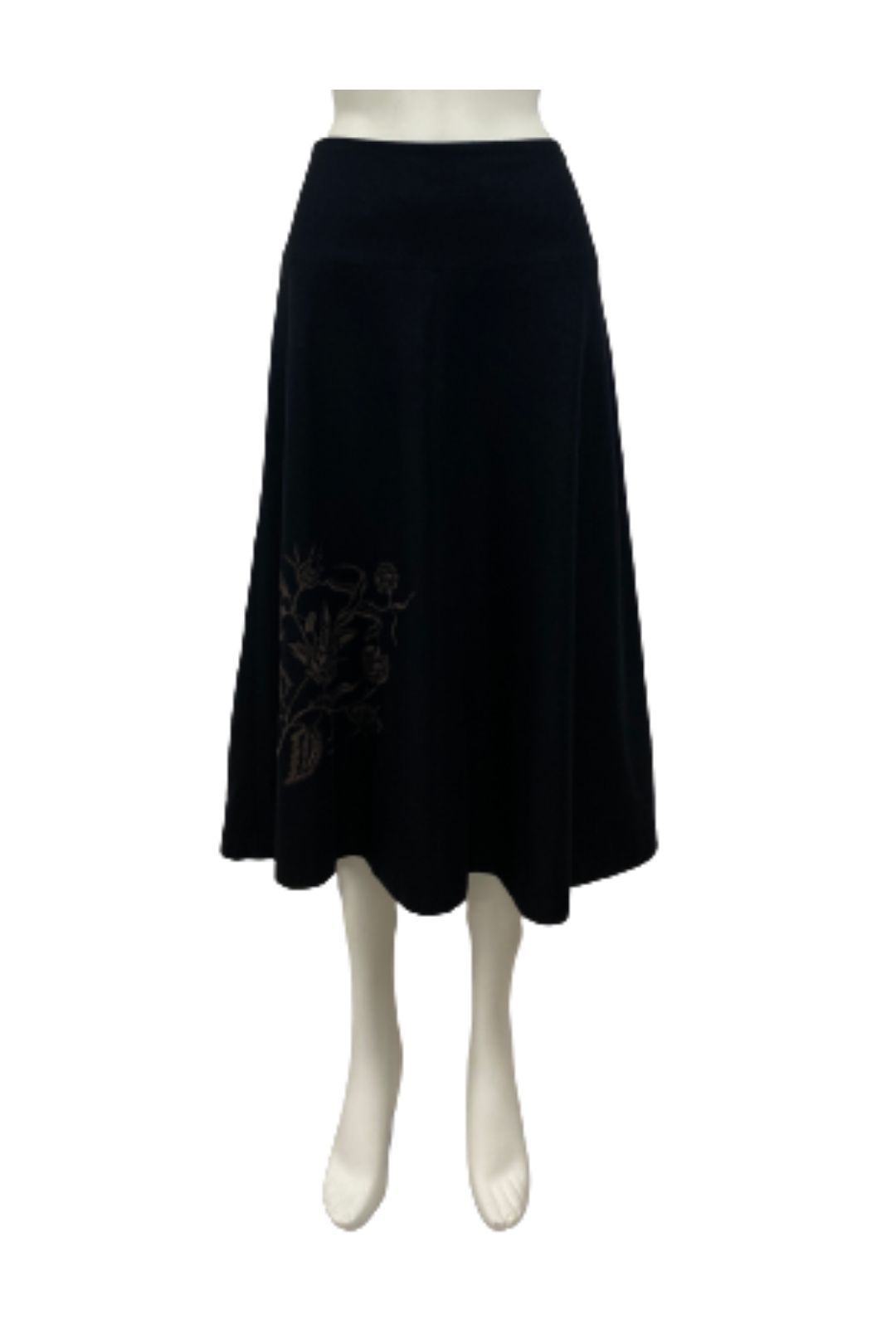 David Lawrence - Winter A line Embroidered Skirt