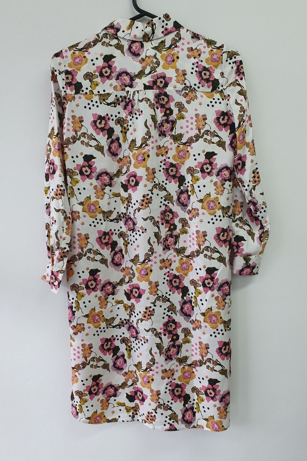 Diane von furstenberg silk shirt dress discount
